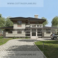 проект дома 200-59 общ. площадь 244,80 м2