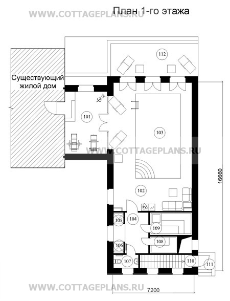 Поэтажные планы проект дома 35-99 общ. площадь 253,7м2