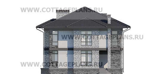 Фасады проект дома 205-60 общ. площадь 316,20 м2