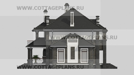 Фасады проект дома 29-63 общ. площадь 246,40 м2