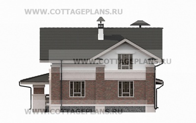 Фасады проект дома 29-09 общ. площадь 206,95 м2