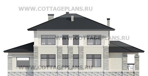 Фасады проект дома 204-11 общ. площадь 214,40 м2