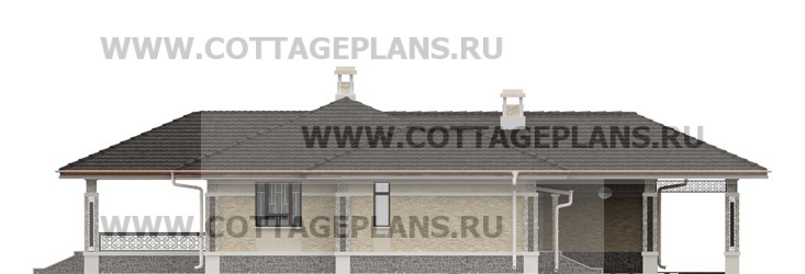 Фасады проект дома 13-43 общ. площадь 191,45 м2