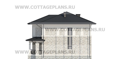 Фасады проект дома 202-56 общ. площадь 339,80 м2