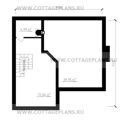 Поэтажные планы проект дома 20-67 общ. площадь 217,11 м2