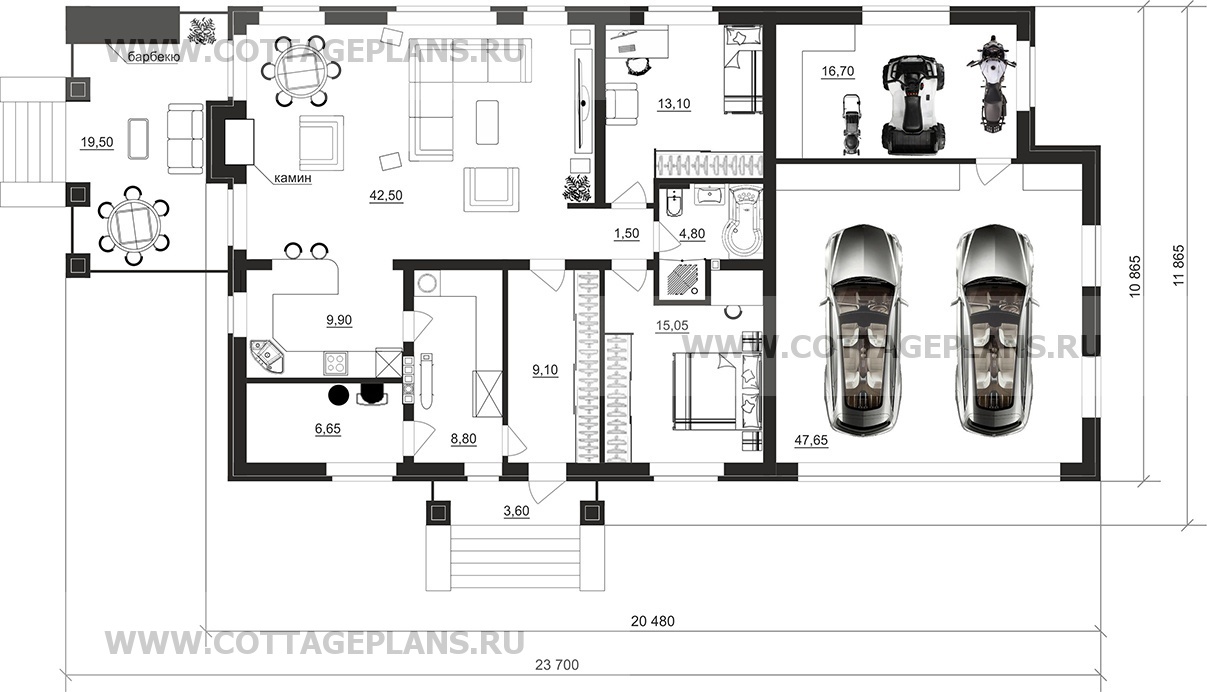 Поэтажные планы проект дома 902-13 общ. площадь 175,70м2