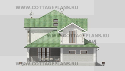 Фасады проект дома 22-53 общ. площадь 225,20м2