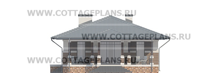 Фасады проект дома 28-30 общ. площадь 238,10 м2