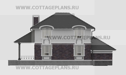 Фасады проект дома 29-34 общ. площадь 141,20 м2