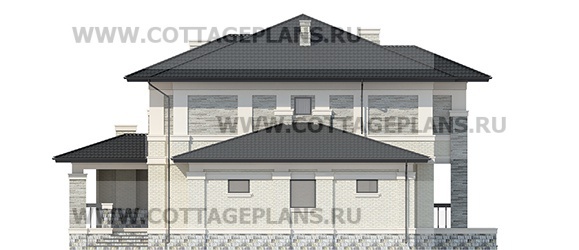 Фасады проект дома 202-82 общ. площадь 310,0 м2