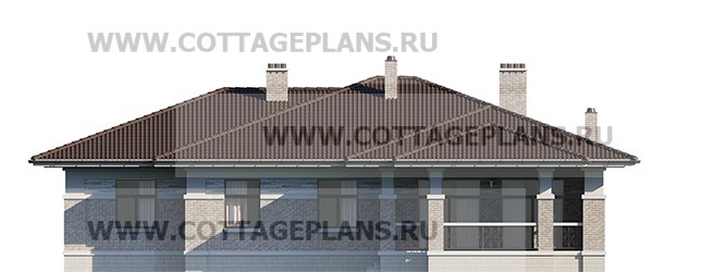 Фасады проект дома 702-45 общ. площадь 159,95 м2