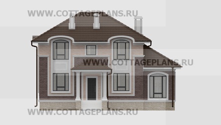 Фасады проект дома 29-43 общ. площадь 146,10 м2