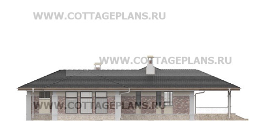 Фасады проект дома 17-37 общ. площадь 387,50 м2