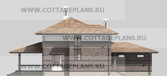 Фасады проект дома 17-13 общ. площадь 508,60 м2