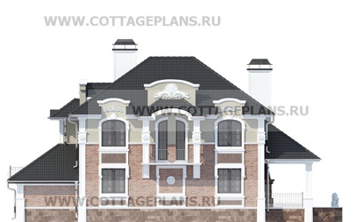 Фасады проект дома 71-11 общ. площадь 339,75 м2