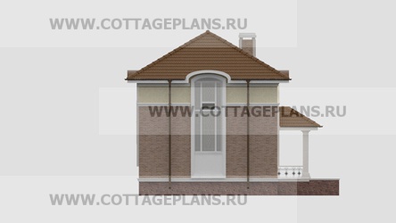 Фасады проект дома 71-32 общ. площадь 196,80 м2