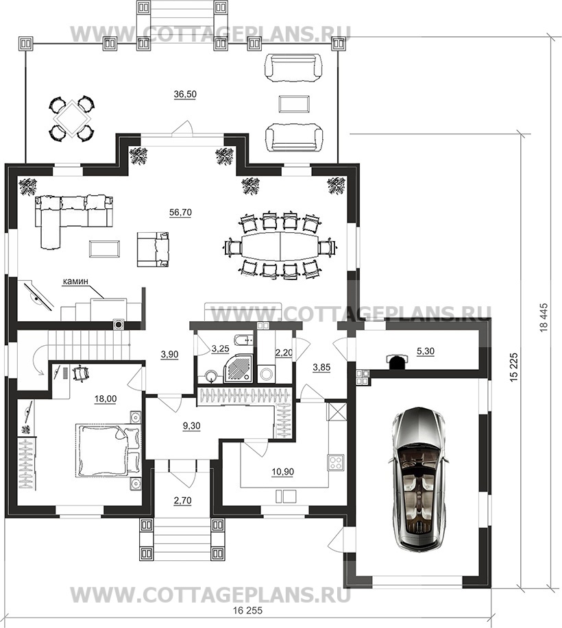 Поэтажные планы проект дома 200-05 общ. площадь 229,55 м2