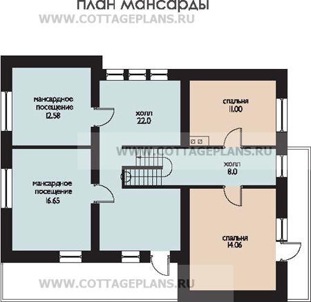 Поэтажные планы проект дома 47-32 общ. площадь 243,7 м2