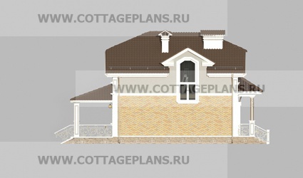 Фасады проект дома 20-89 общ. площадь 211,55 м2
