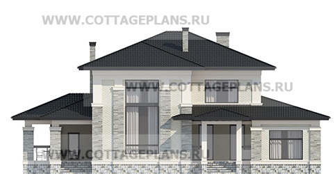 Фасады проект дома 206-05 общ. площадь 289,05 м2