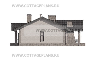 Фасады проект дома 702-43 общ. площадь 176,05 м2