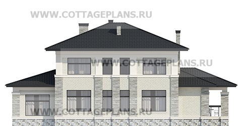 Фасады проект дома 106-02 общ. площадь 325,45 м2