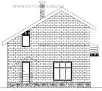 Фасады проект дома 14-37 общ. площадь 138,70 м2