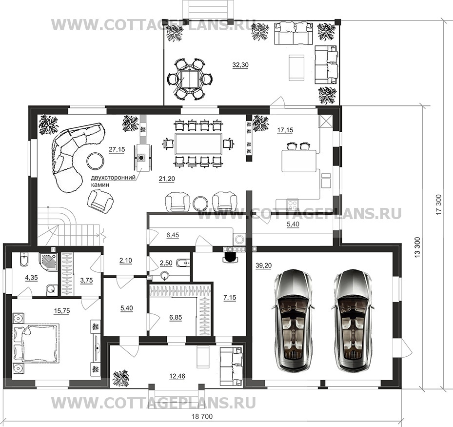 Поэтажные планы проект дома 77-36 общ. площадь 246,50 м2