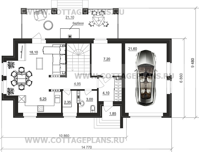 Поэтажные планы проект дома 76-90 общ. площадь 161,90 м2