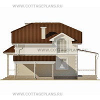 Фасады проект дома 20-10 общ. площадь 152,72 м2