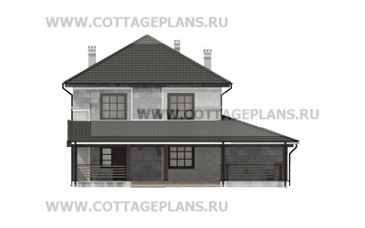 Фасады проект дома 102-29 общ. площадь 154,80 м2