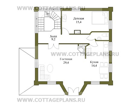 Поэтажные планы проект дома 80-08 общ. площадь 209,5м2