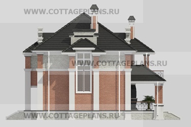 Фасады проект дома 29-69 общ. площадь 217,35 м2