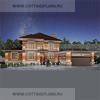 проект дома 75-37 общ. площадь 320,20 м2