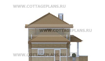 Фасады проект дома 71-37 общ. площадь 258,45 м2