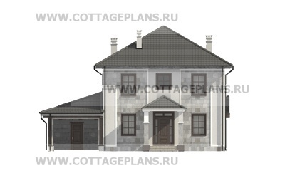 Фасады проект дома 202-29 общ. площадь 154,80 м2