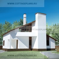 Каталог проекты домов из пеноблоков проект дома 59-66 общ. площадь176,4 м2