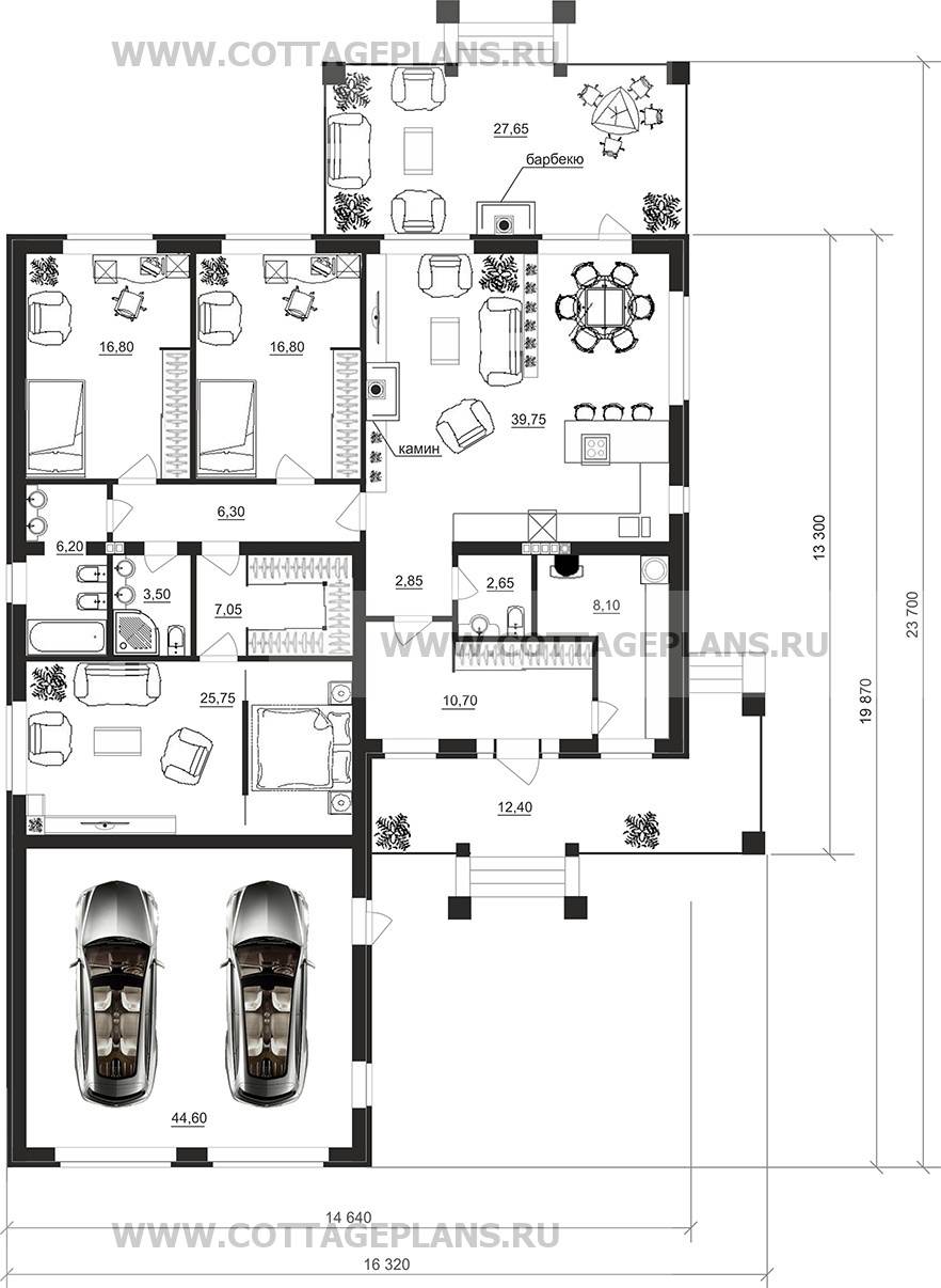 Поэтажные планы проект дома 27-10 общ. площадь 190,95м2