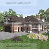 проект дома 95-61 общ. площадь 379,50 м2