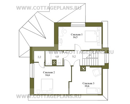 Поэтажные планы проект дома 50-56 общ. площадь 146,0м2