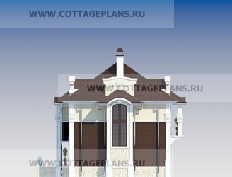 Фасады проект дома 71-12 общ. площадь 308,90 м2