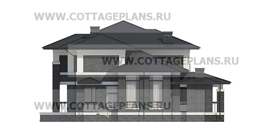 Фасады проект дома 104-08 общ. площадь 275,45 м2