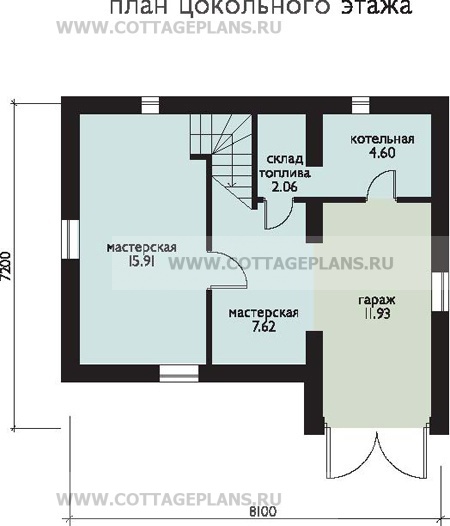 Поэтажные планы проект дома 35-50 общ. площадь 126,7м2