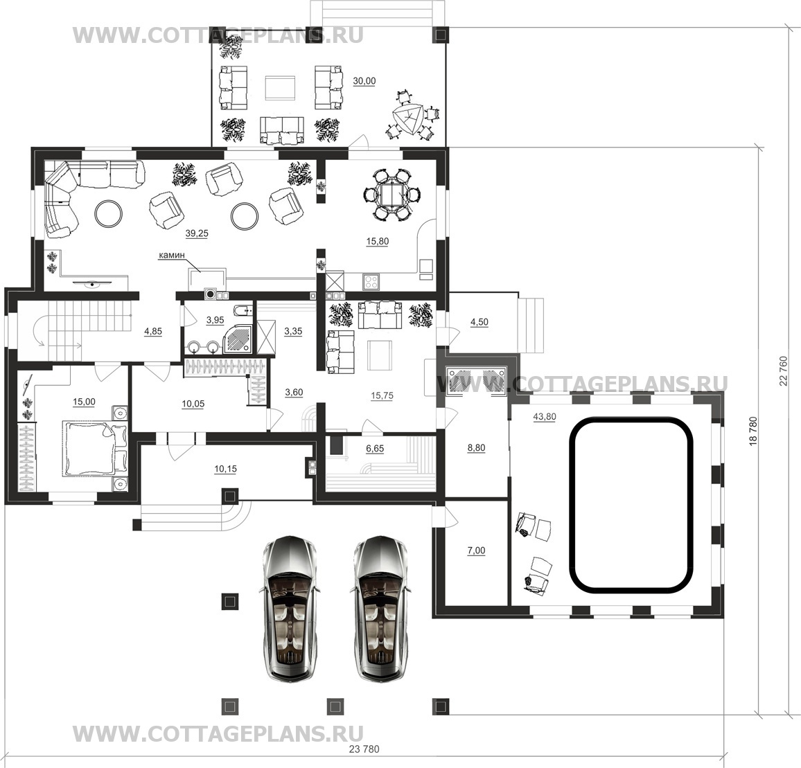Поэтажные планы проект дома 17-67 общ. площадь 459,75 м2