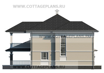 Фасады проект дома 23-01 общ. площадь 199,10 м2