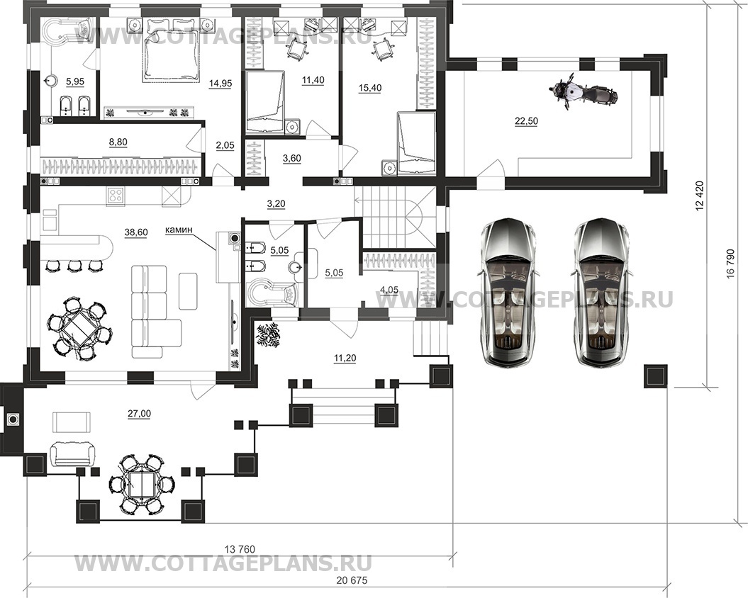 Поэтажные планы проект дома 28-59 общ. площадь 245,55 м2