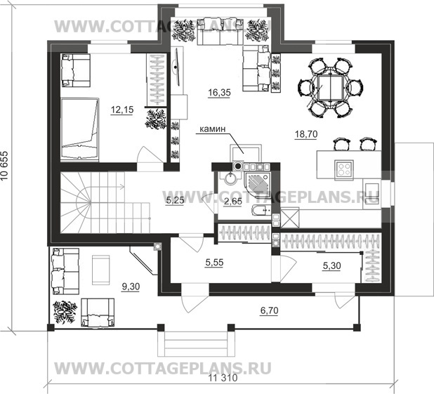 Поэтажные планы проект дома 14-84 общ. площадь 212,40 м2