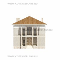 Фасады проект дома 20-20 общ. площадь 168,45 м2