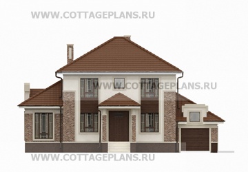 Фасады проект дома 29-26 общ. площадь 204,65 м2