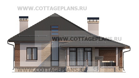 Фасады проект дома 28-15 общ. площадь 227,80 м2